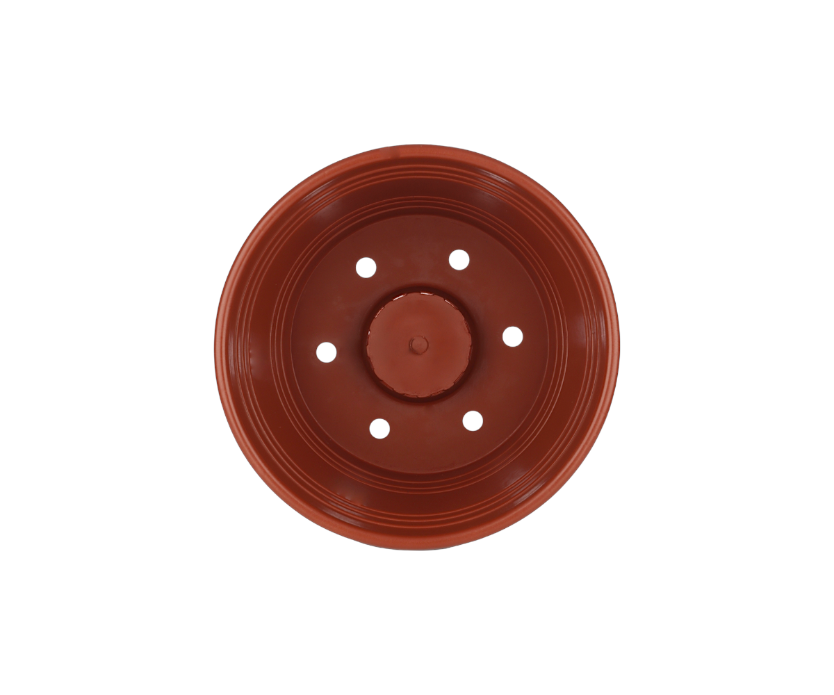 Duża misa do kwiatów fi 25 cm - TERAKOTA