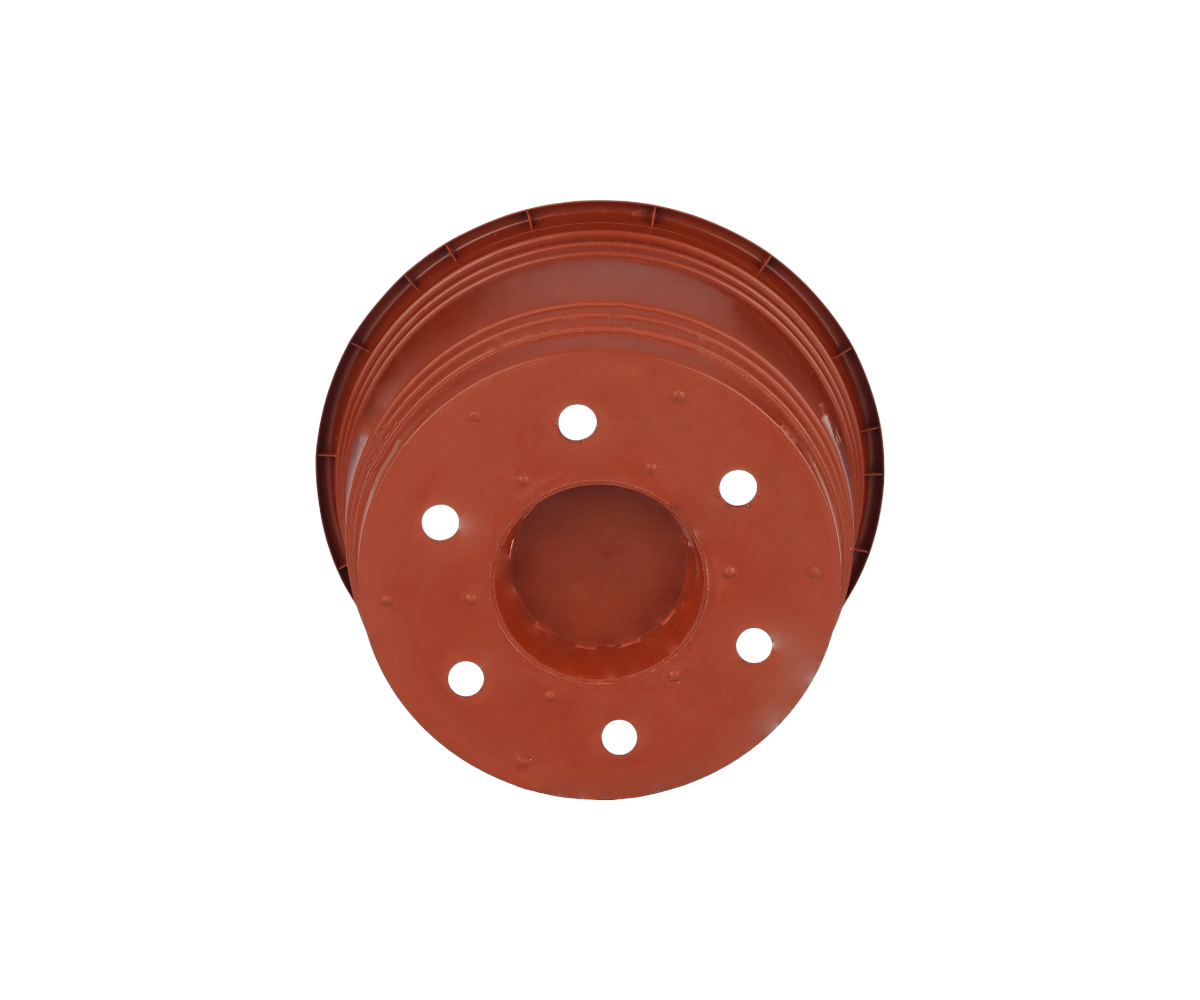 Duża misa do kwiatów fi 25 cm - TERAKOTA