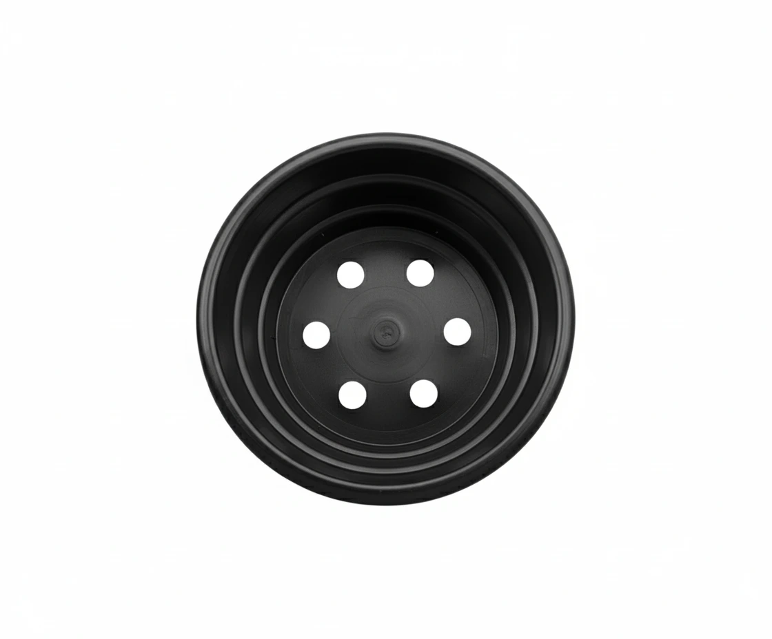 Misa fi 21 cm z kołnierzykiem - CZARNA