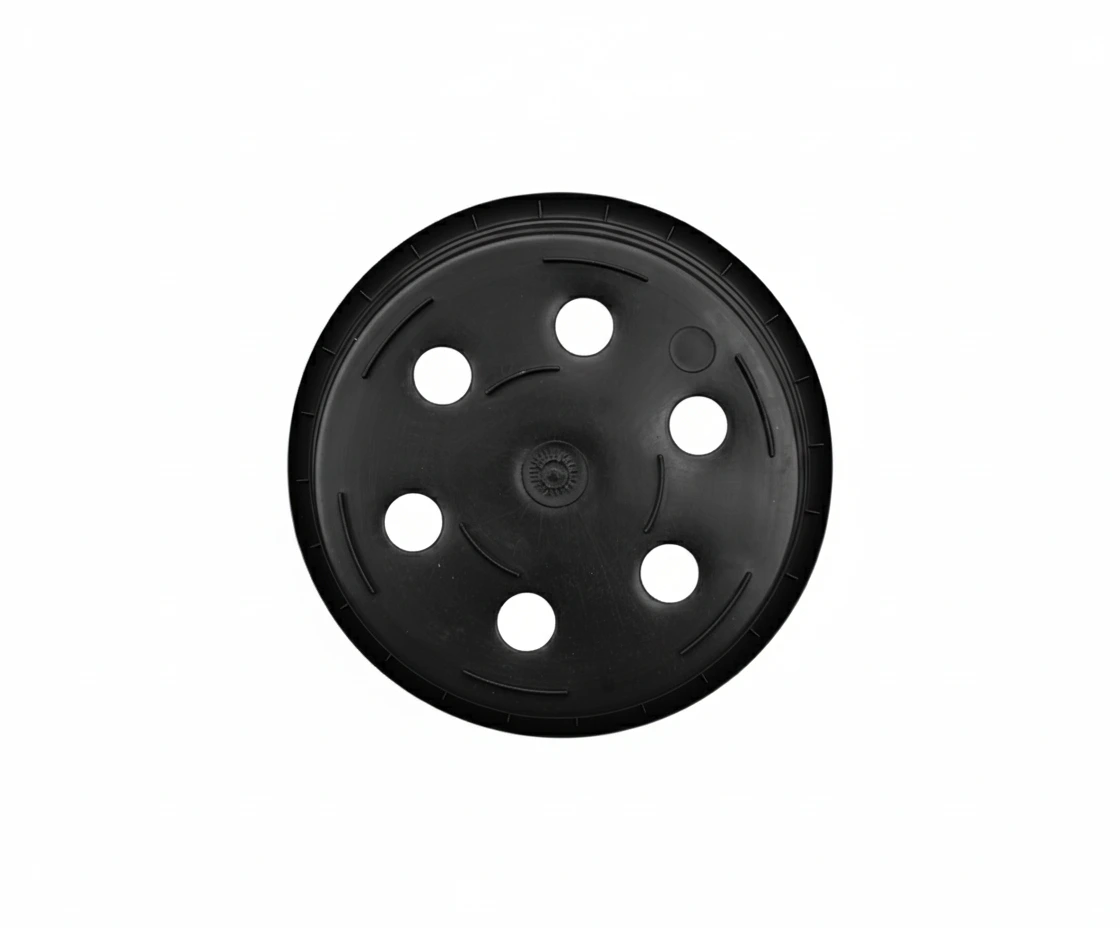 Misa fi 21 cm z kołnierzykiem - CZARNA