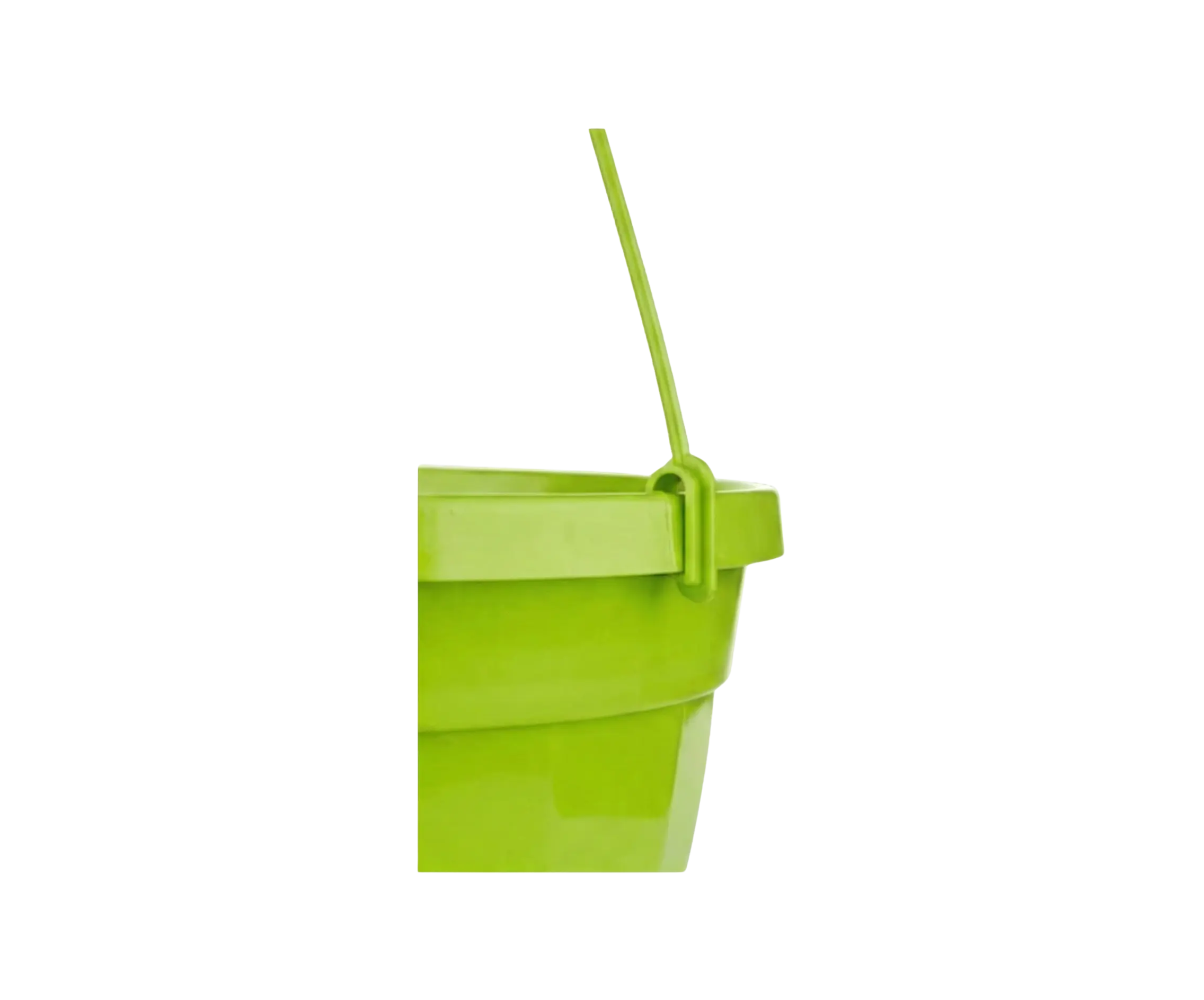 Hak, uchwyt do doniczki wiszącej 48 cm - zielony jasny
